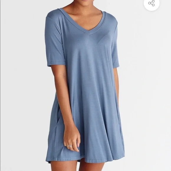 piko short sleeve dress Piko 1988 | Dresses | Piko Bamboo Ss Trapeze Dress W Pockets
